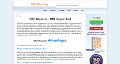 Desktop Screenshot of dbf-recover.com